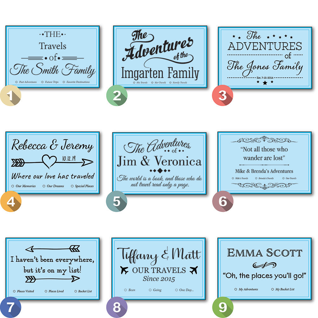 Canvas Classic China Personalization Options