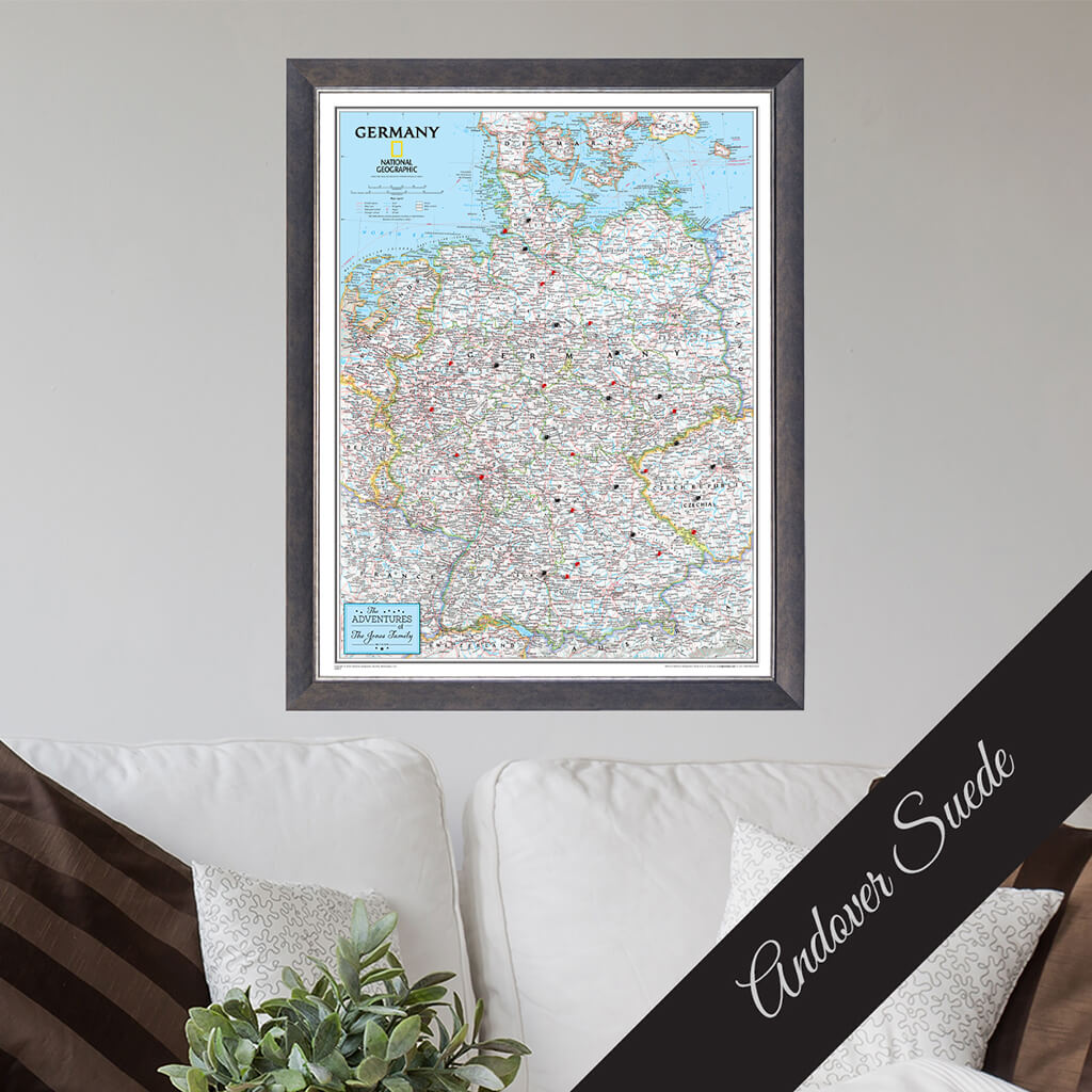 Canvas Classic Germany - Andover Suede Premium Frame