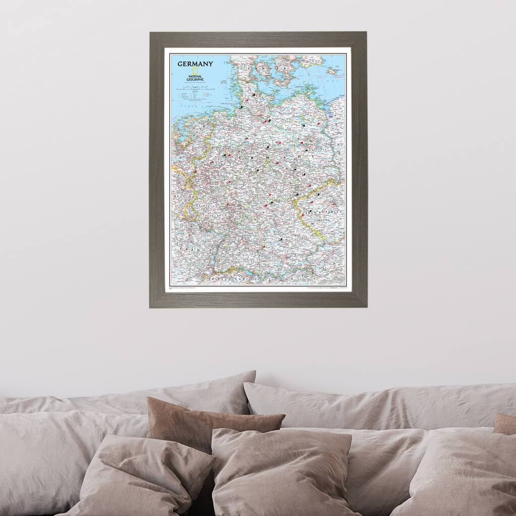 Canvas Classic Germany - Barnwood Gray Frame