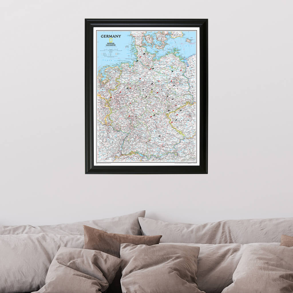 Canvas Classic Germany - Black Frame