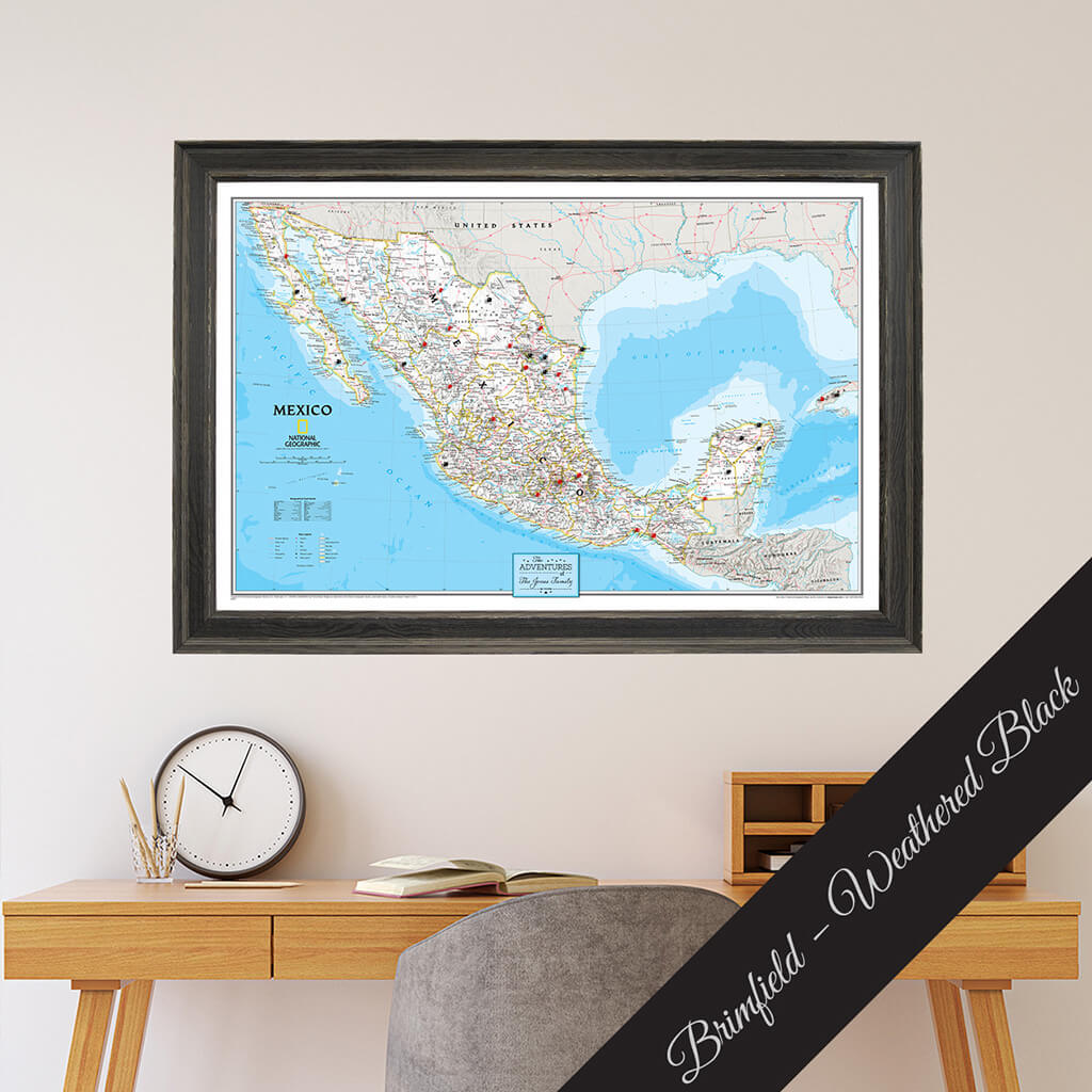 Canvas Classic Mexico - Brimfield Weathered Black Frame
