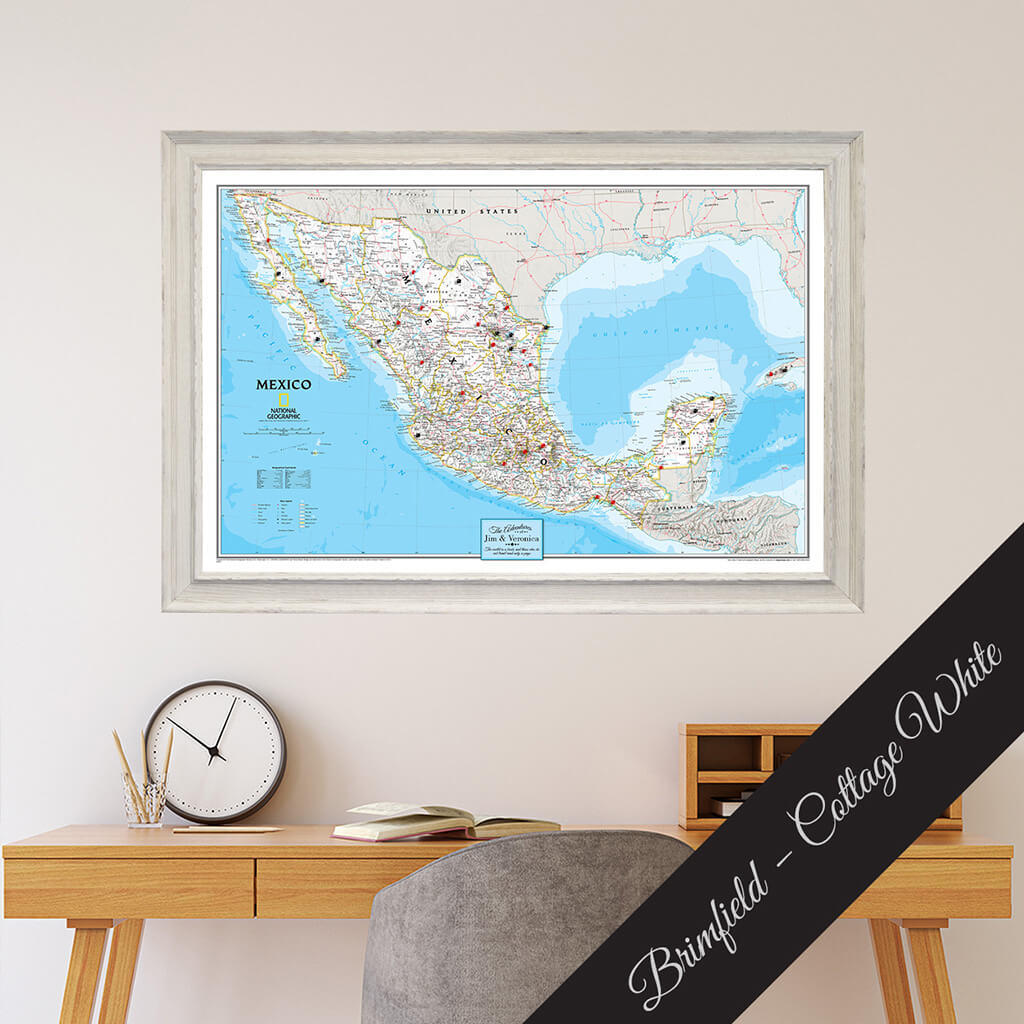 Canvas Classic Mexico - Brimfield Cottage White Frame