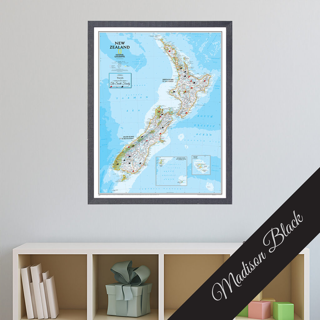 Canvas Classic New Zealand - Madison Black Premium Frame