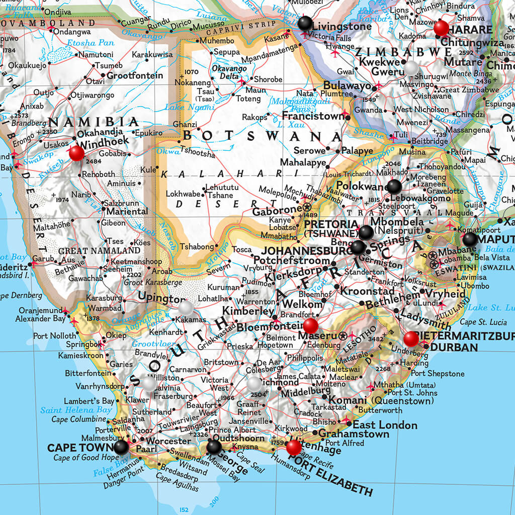 Canvas Classic Africa close up