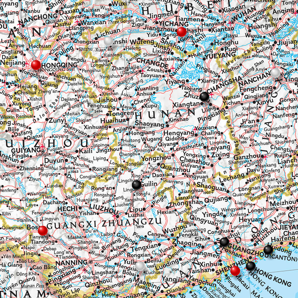 Canvas Classic China Close up