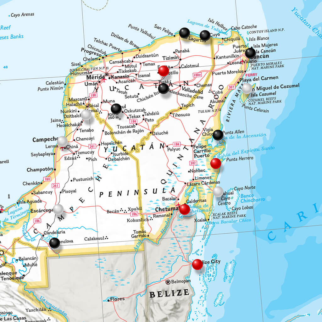 Canvas Classic Mexico Close Up