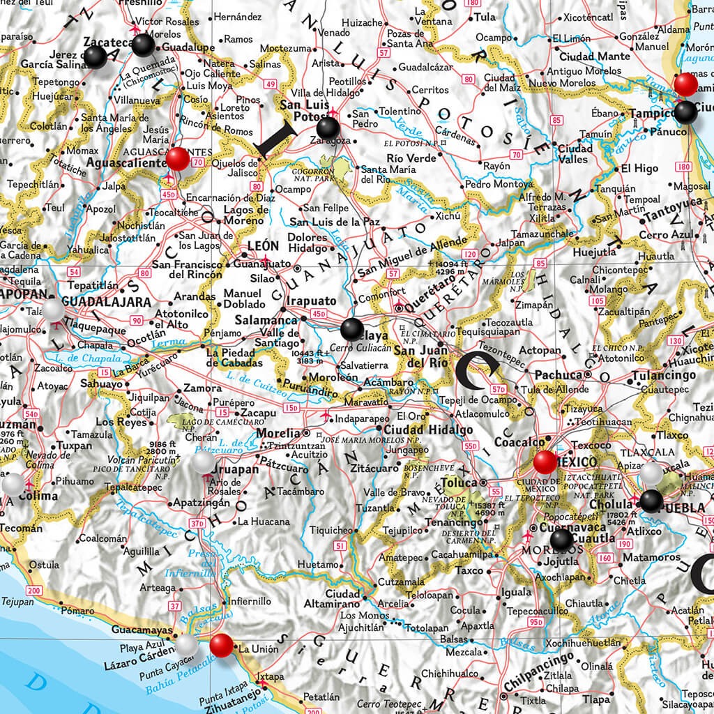 Canvas Classic Mexico Close Up 2