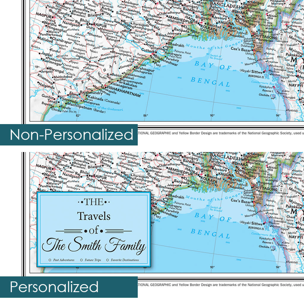 Canvas Classic China Personalization Comparison