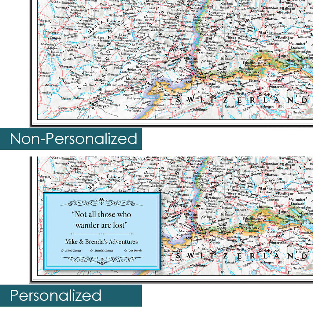 Canvas Classic Germany Personalization Comparison