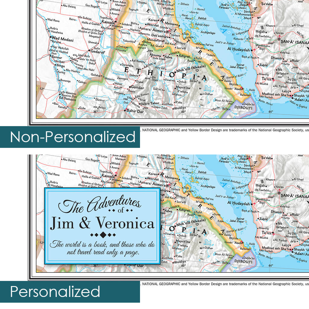 Canvas Classic Middle East Personalization Comparison