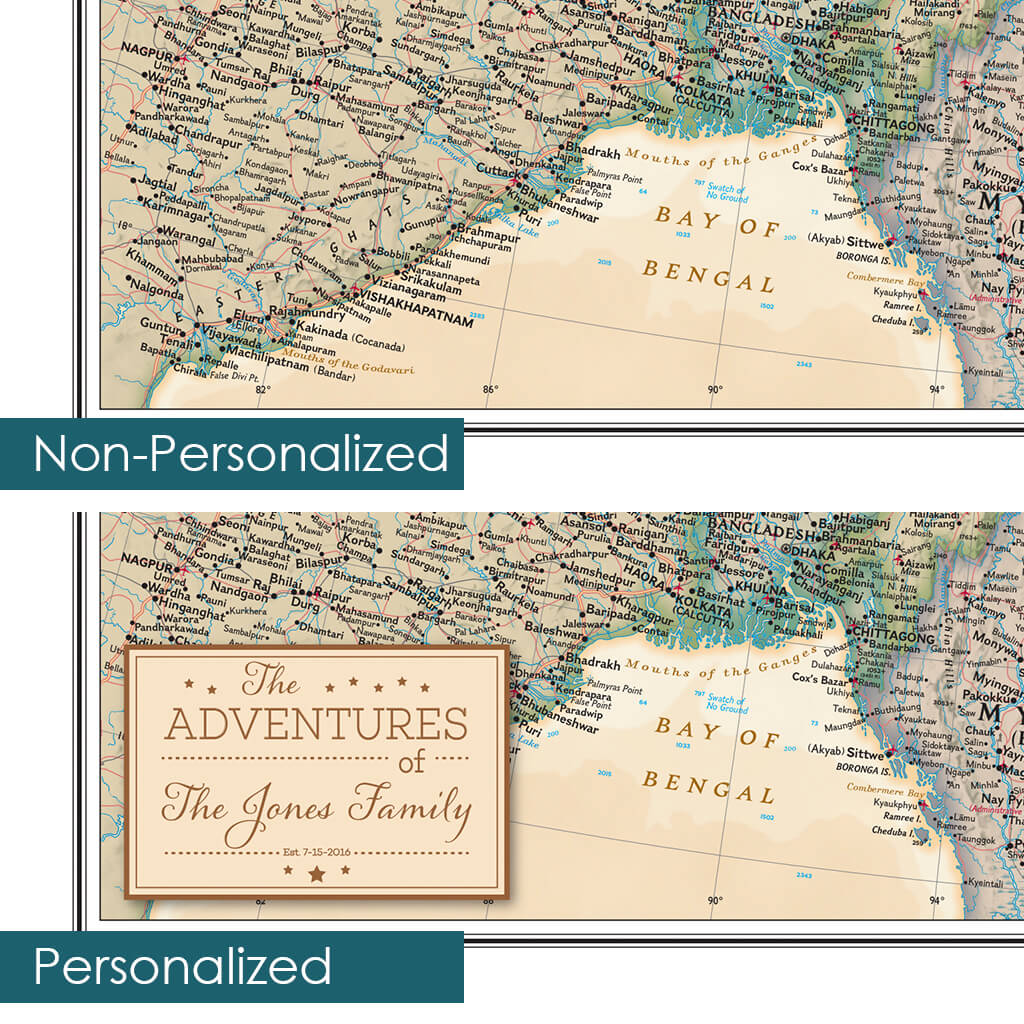 Canvas Executive China Personalization Comparison