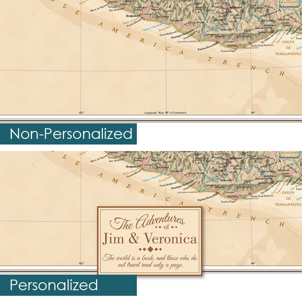Canvas Executive Mexico Personalization Comparison
