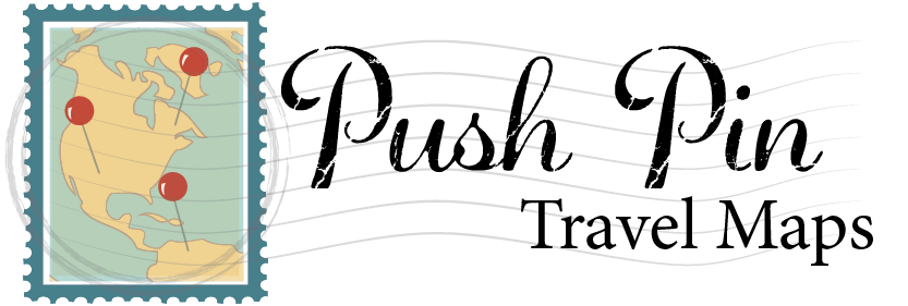 Push Pin Travel Maps logo