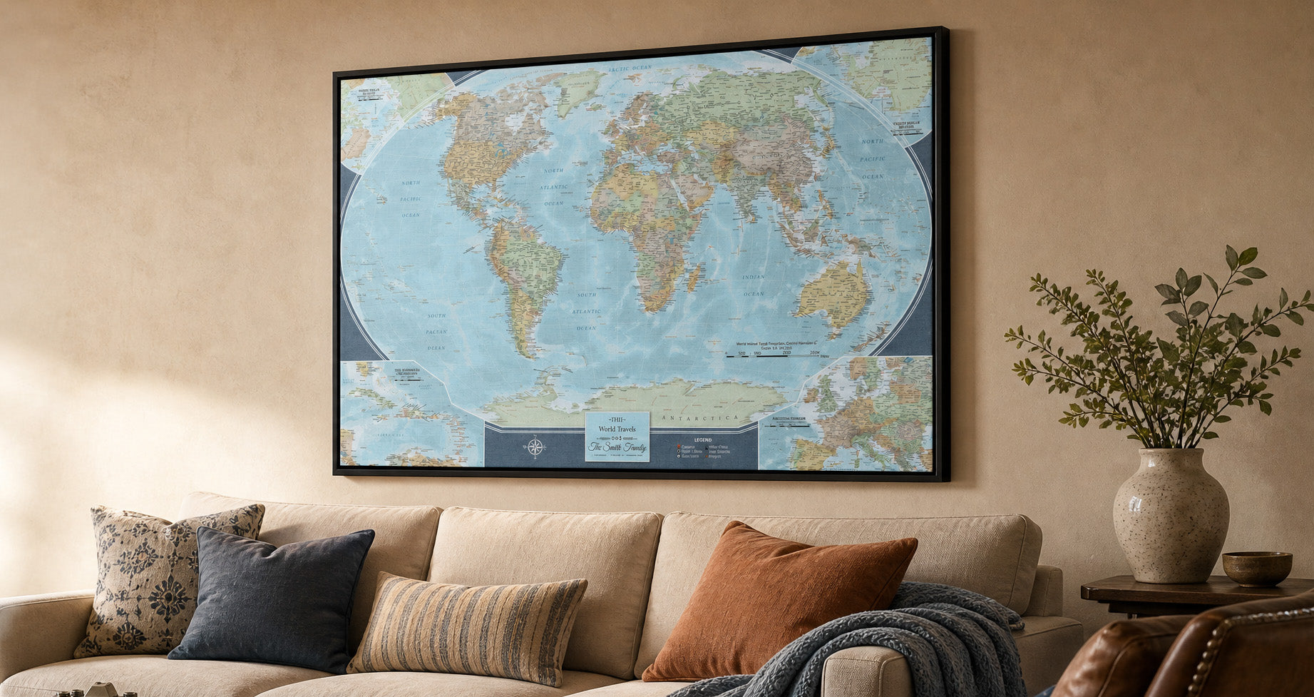 What Size Push Pin Map Do I Need? A Complete Sizing Guide