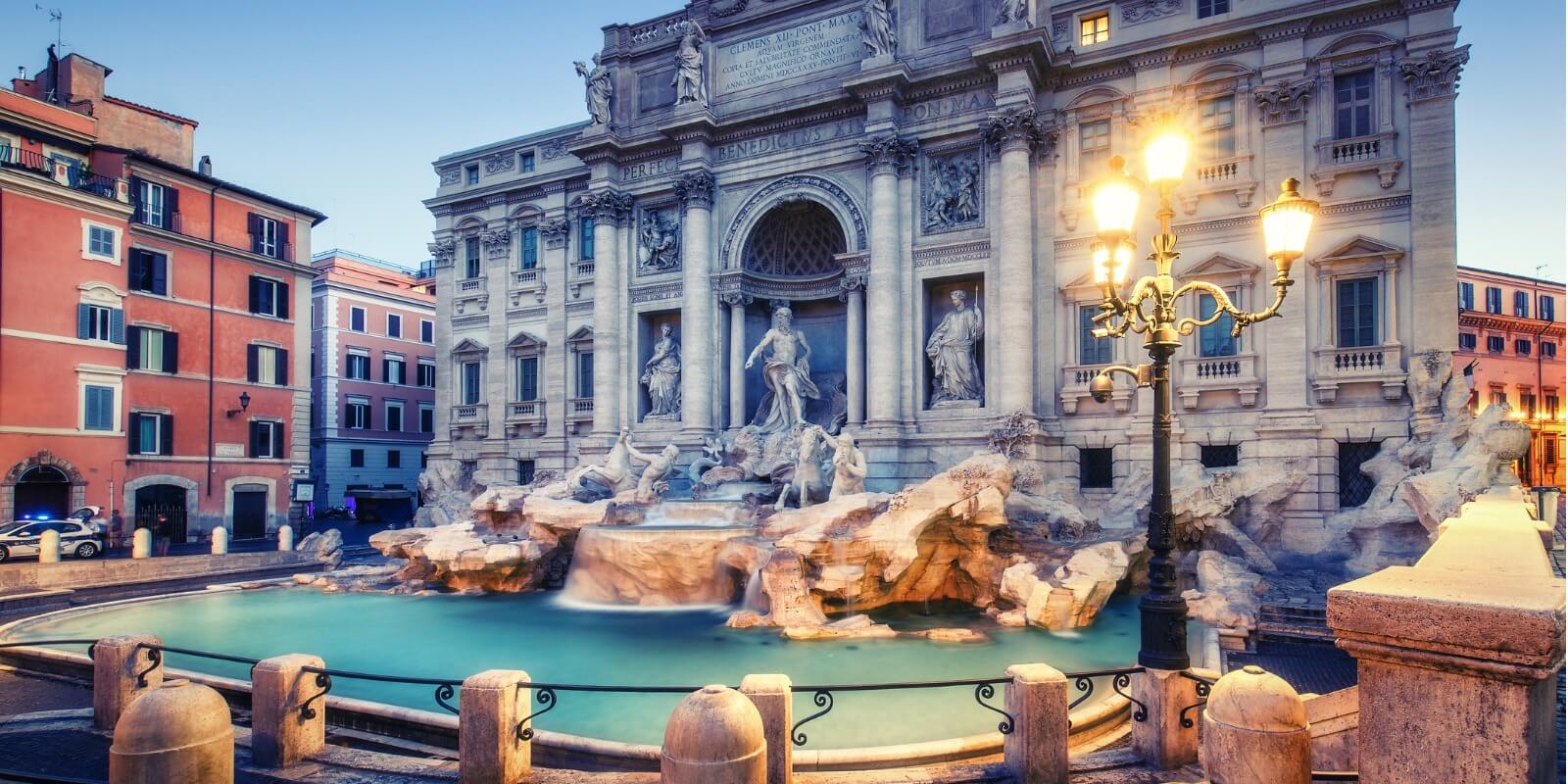 Trevi Fountain in Rome, Italy - City Tour