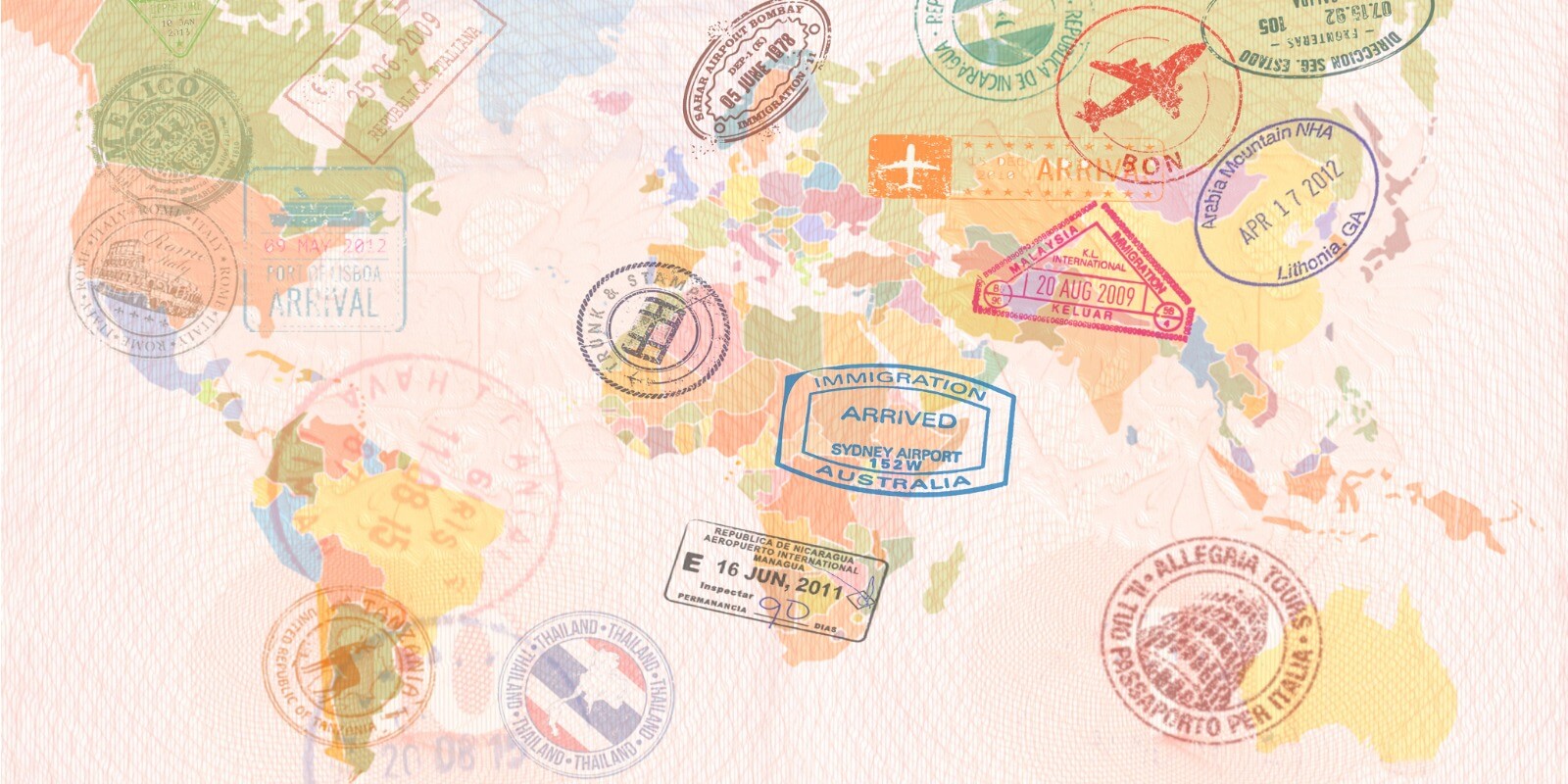 Travel Stamps