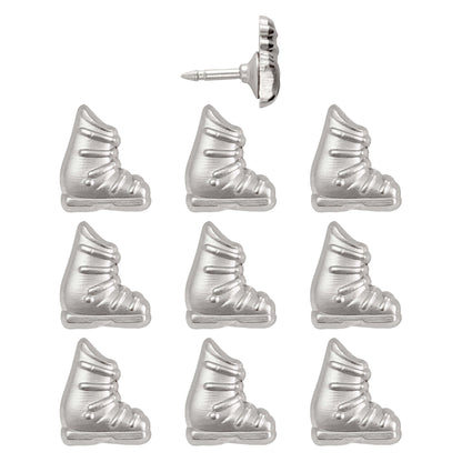 Ski Boot Push Pins - Silver & Gold Ski Boot Pins