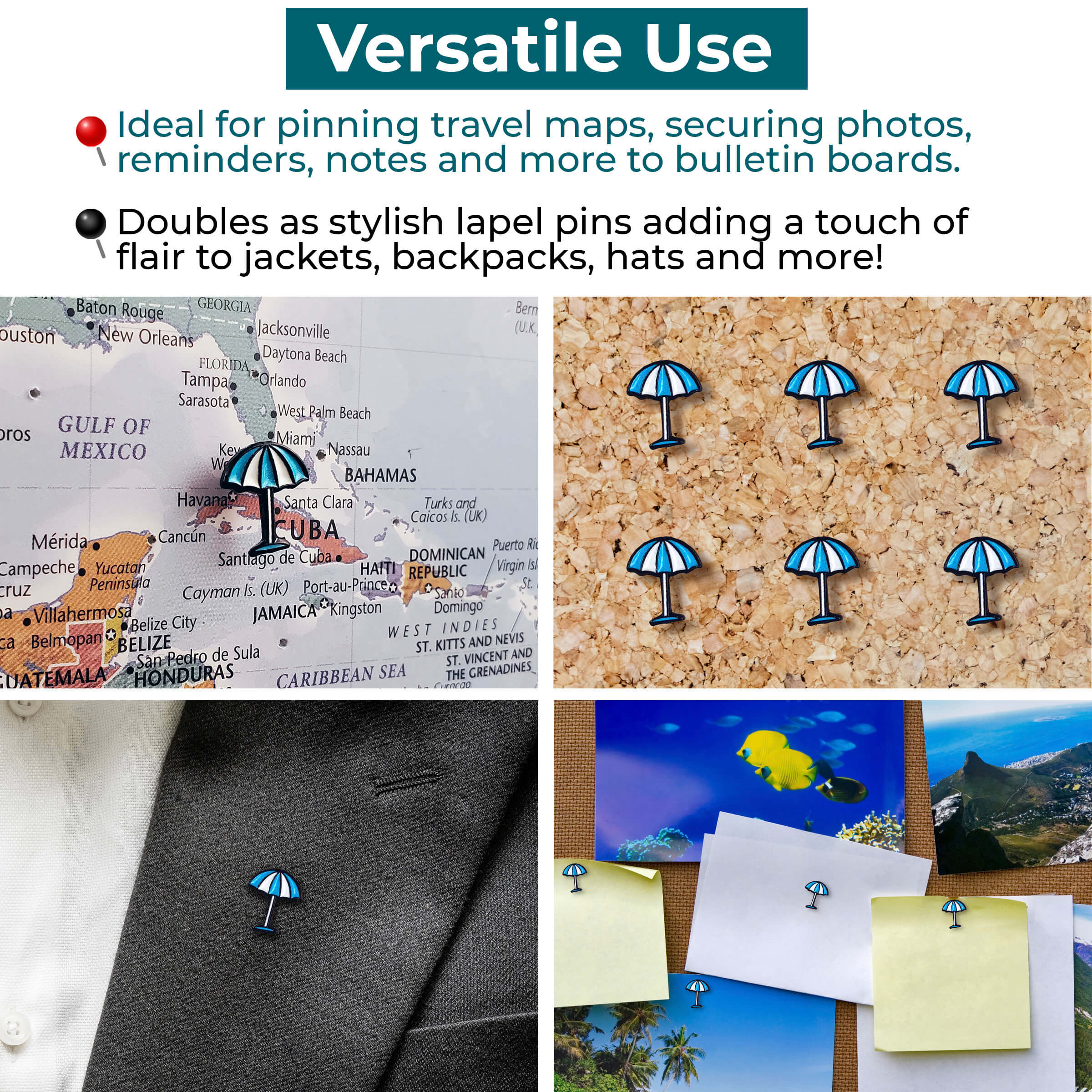 Beach Umbrella Push Pins Uses