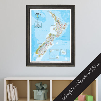 Canvas Classic New Zealand - Brimfield Weathered Black Premium Frame