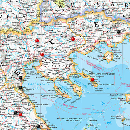 Canvas Classic Greece Close Up