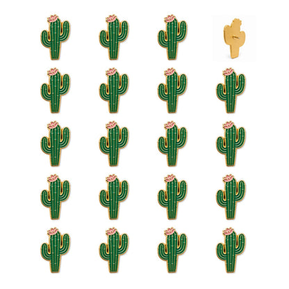 Cactus Push Pins - Desert Enamel Map & Lapel Pins