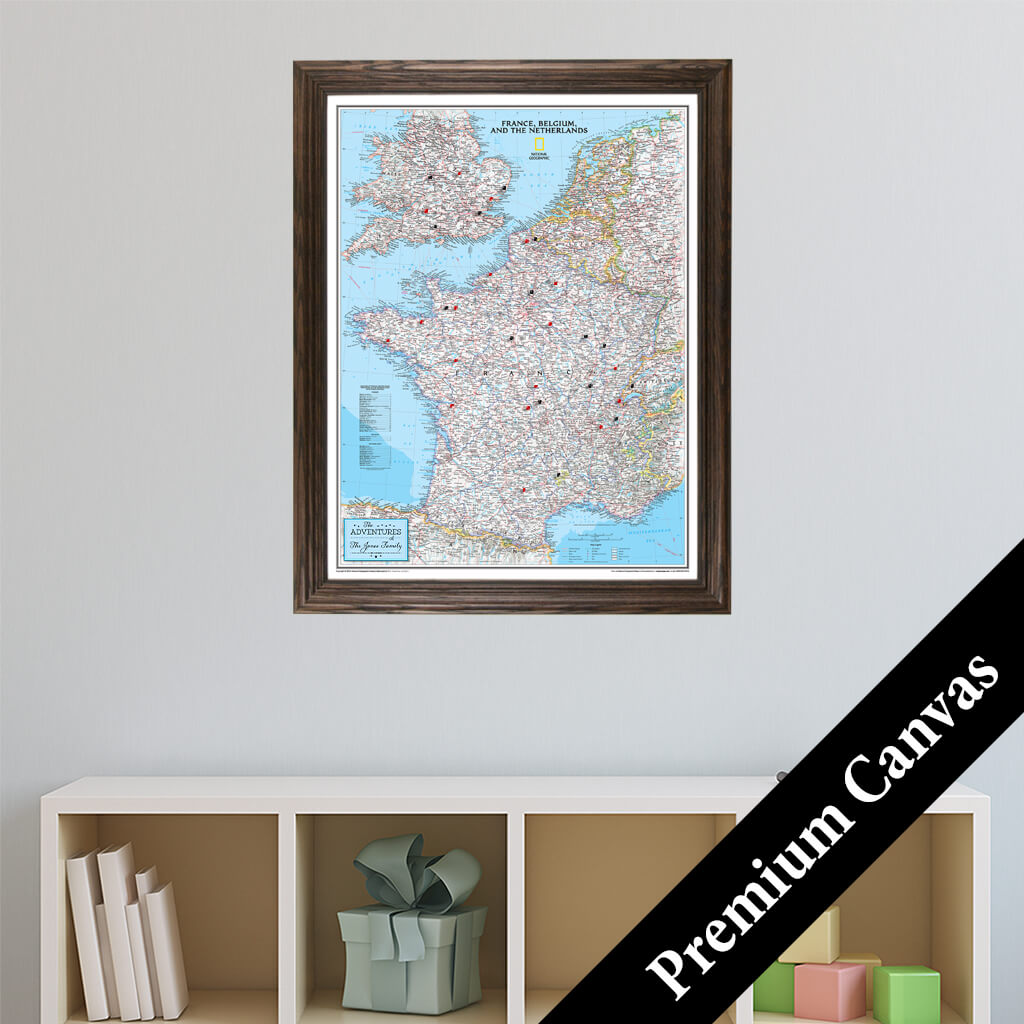 Canvas Classic France Belgium and The Netherlands Main Image