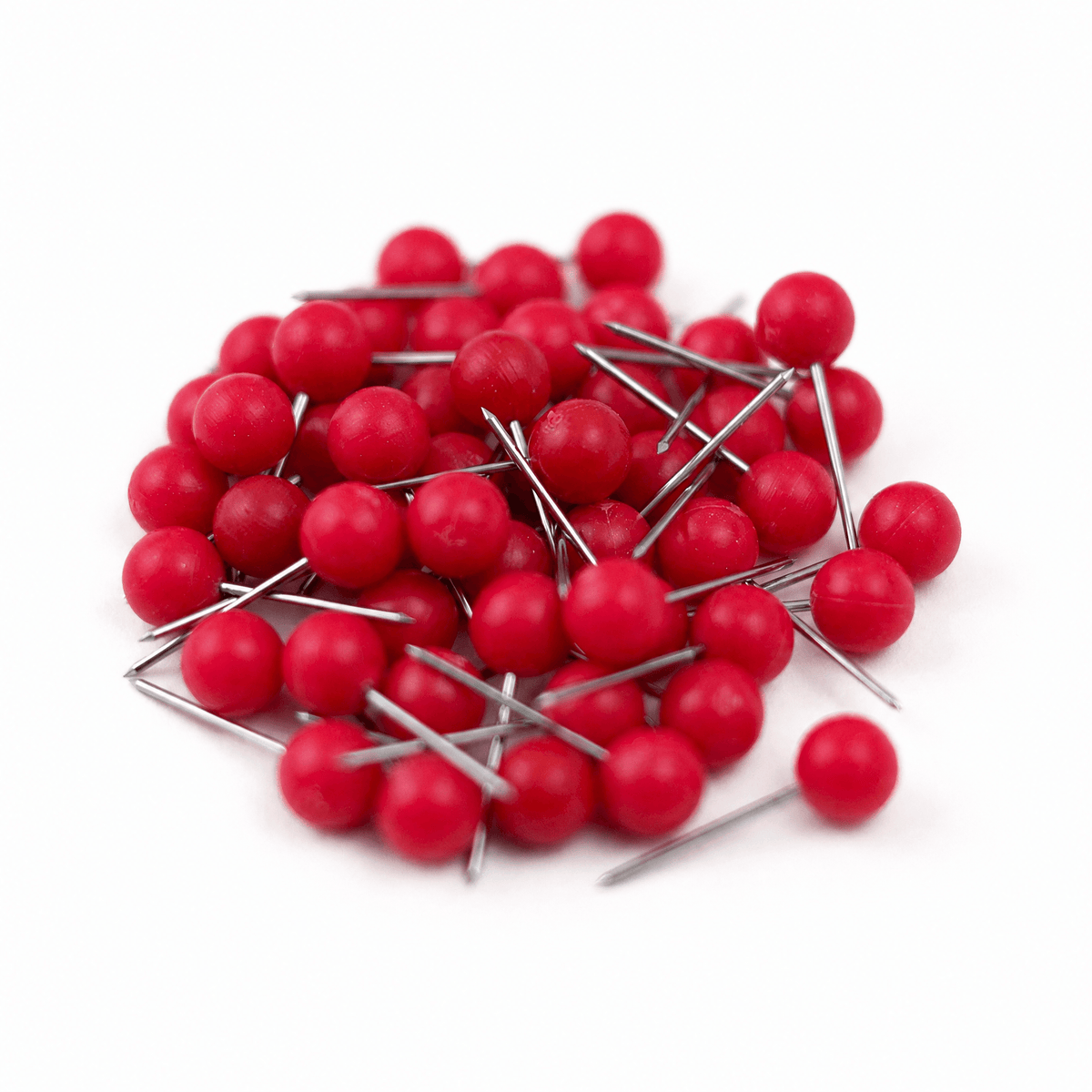Red - Push Pin Travel Map Pins - Pack of 50