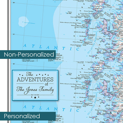 Canvas Classic Britain and Ireland Personalization Comparison