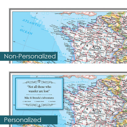 Canvas Classic Countries of the Mediterranean Personalization Comparison