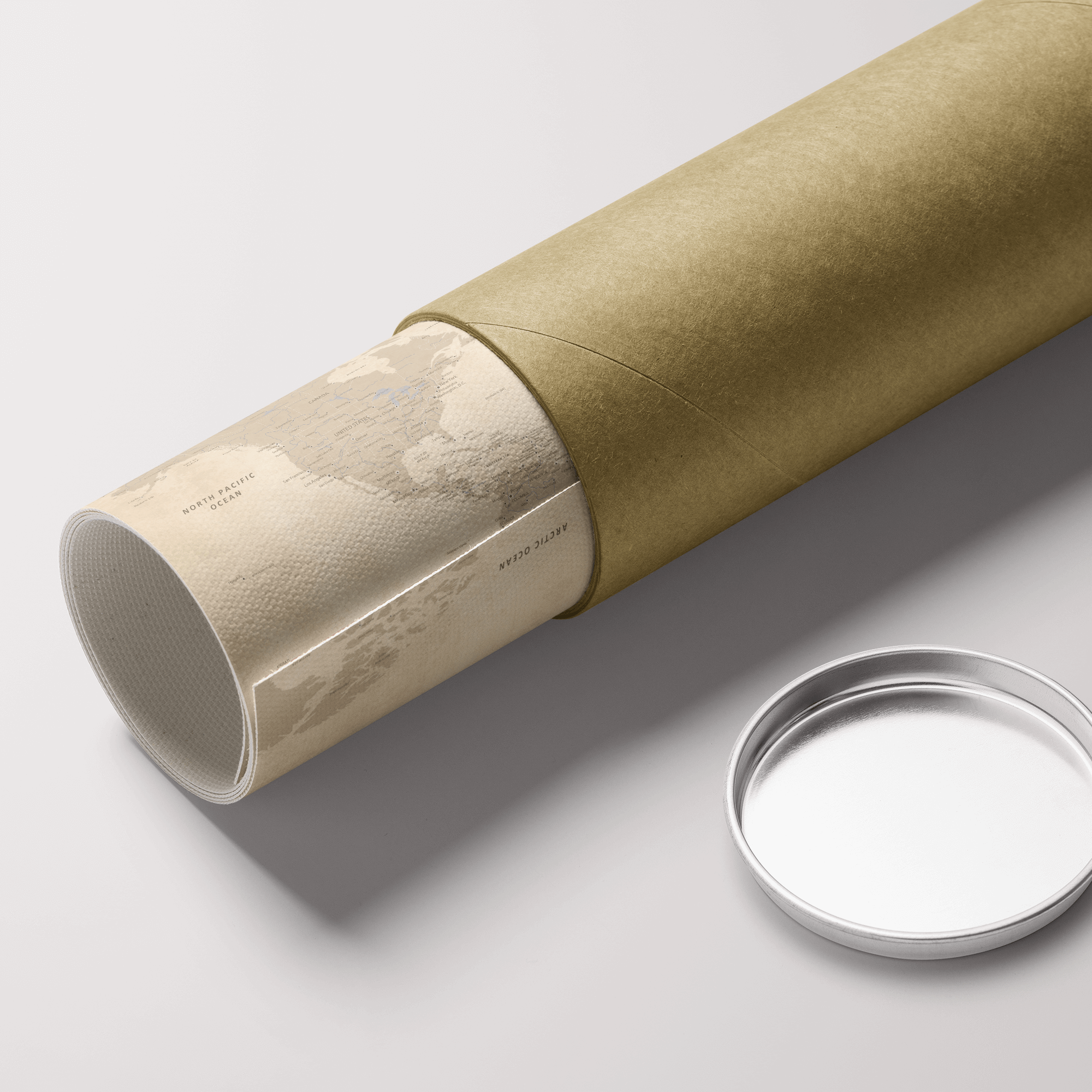 Vintage World Poster Tube