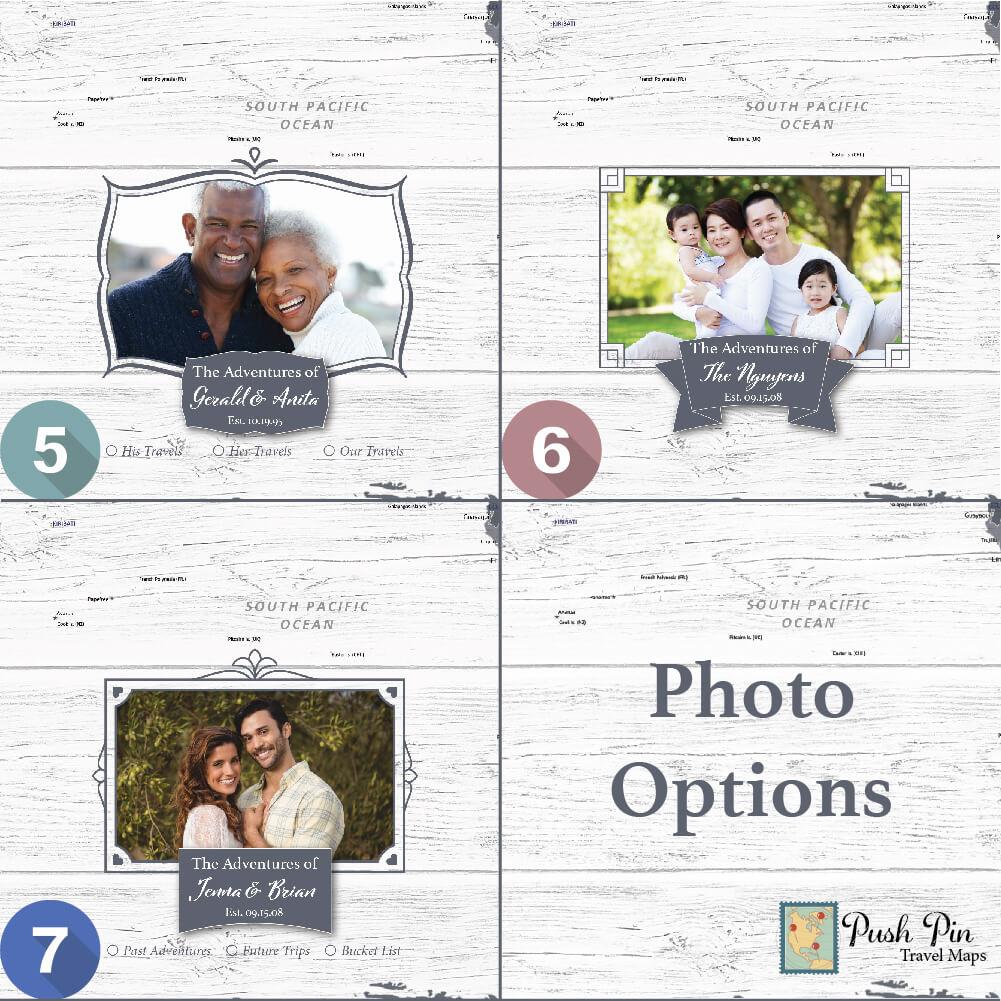 personalization photo options