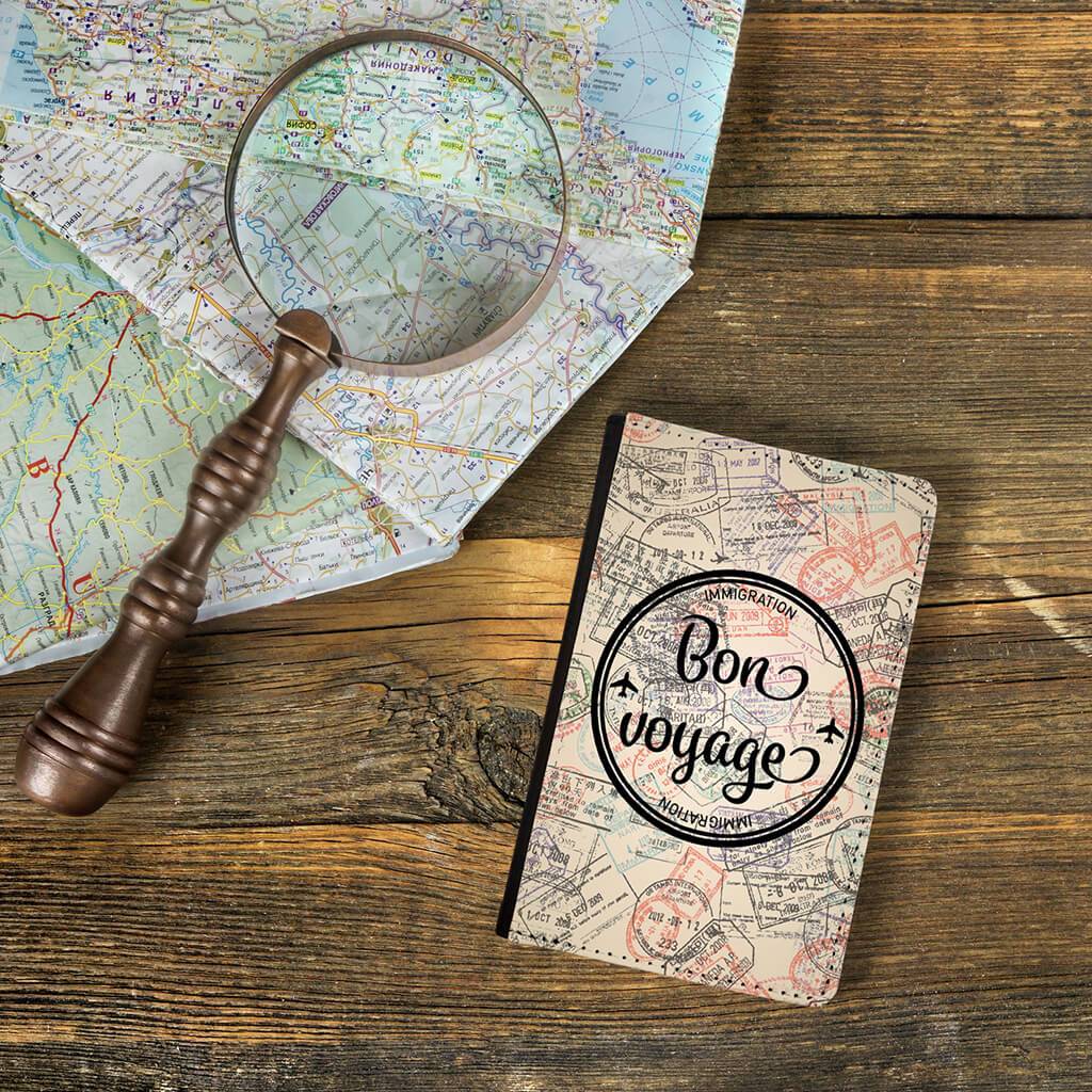 Bon Voyage passport protector