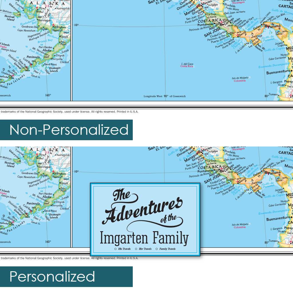 Comparison of Personalized and Non-personalized area