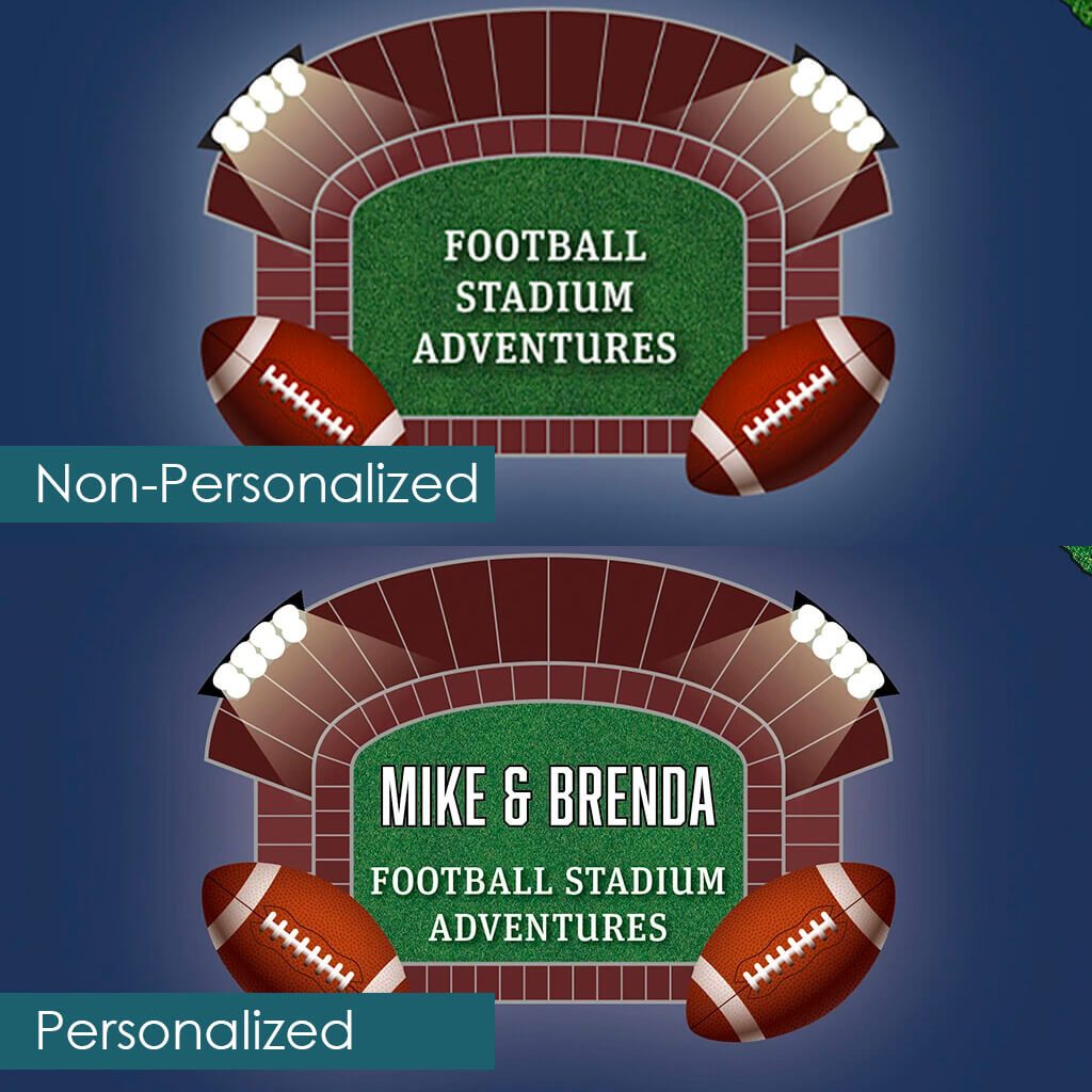 Personalization Location and Layout