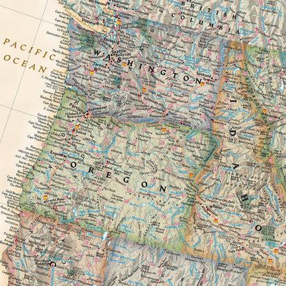 Closeup of Pacific North West