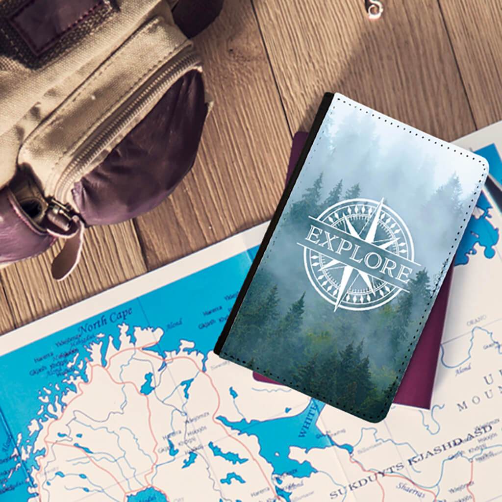 Explore Passport Cover (Misty Forest)