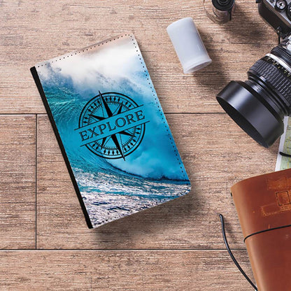 Explore Passport Cover (Ocean Wave)