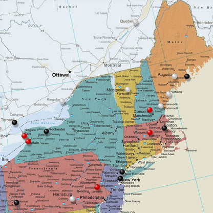 Closeup of Northeast
