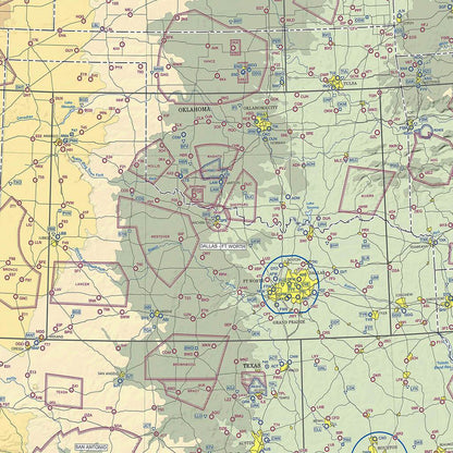 Closeup of Pilot's Map