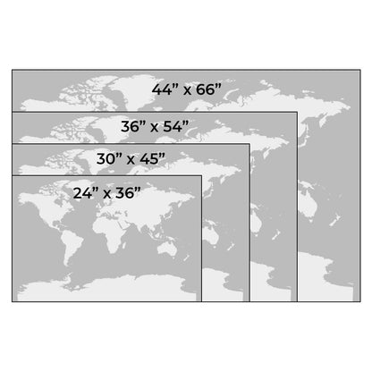 4 Canvas Poster Sizes Comparison