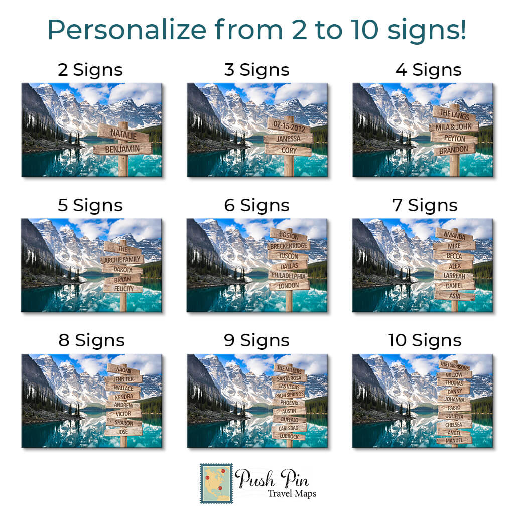 Banff Sign Art - 2-10 signs